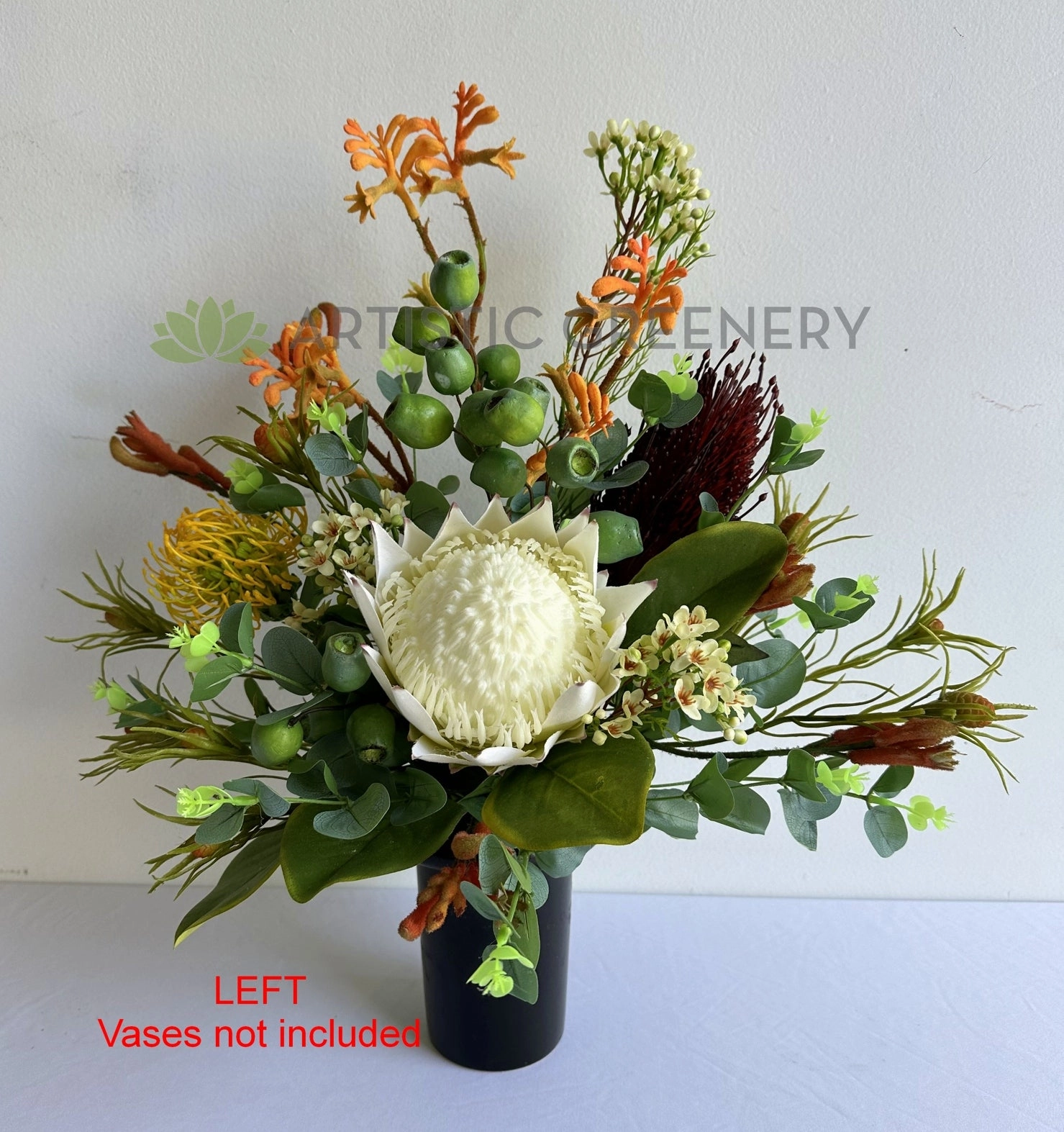 Cemetery Flowers (Australian Native Flowers) 50 x 40 cm - SYM0060 (Patricia)