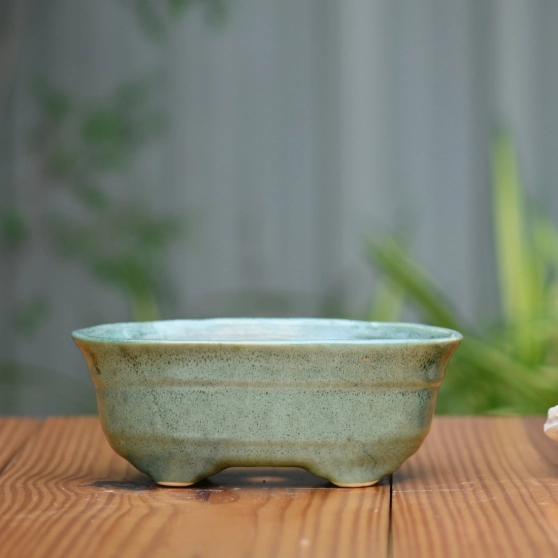 Ceramic Bonsai Oval Pot For indoor/Outdoor