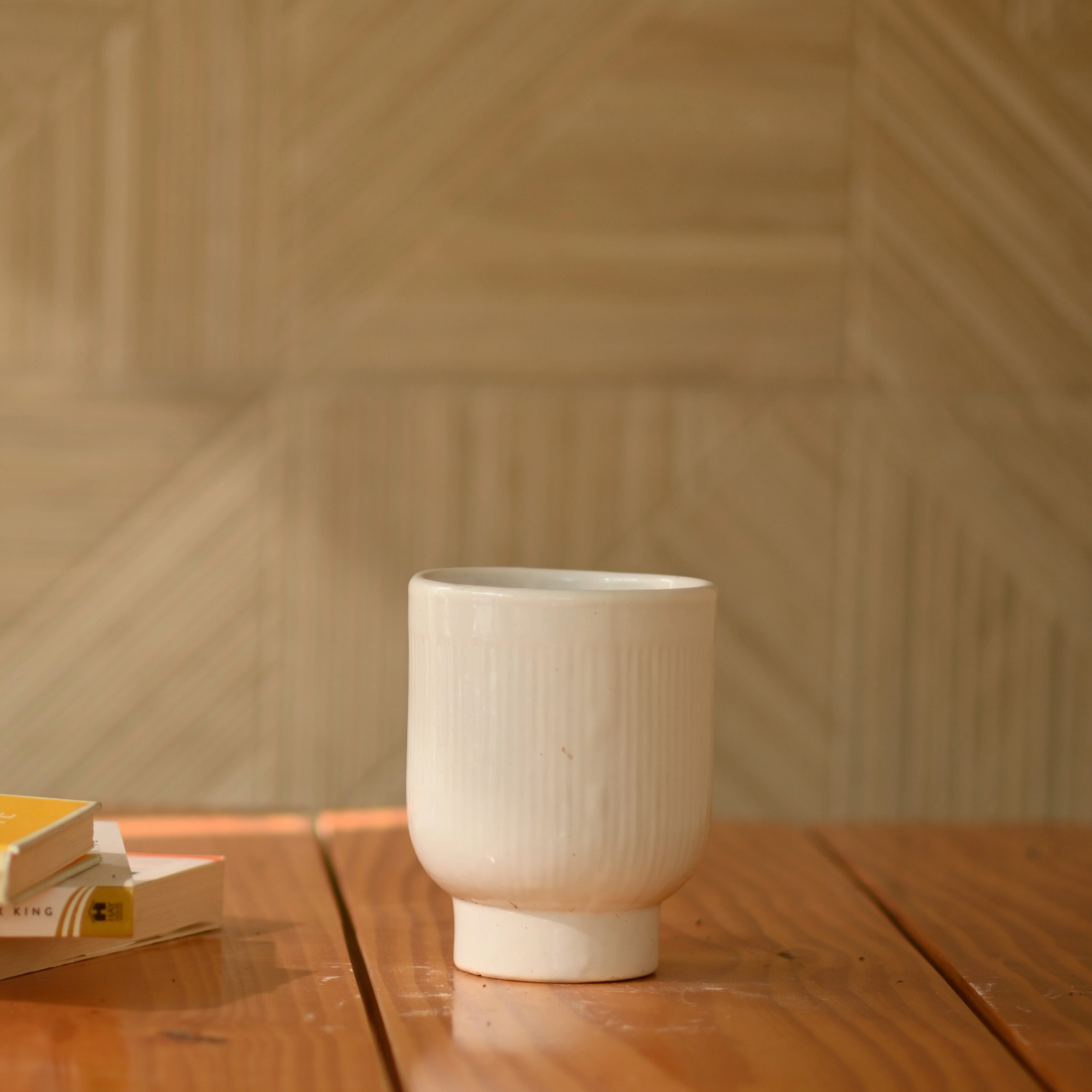 Ceramic Icecream Sundae Pot For Plants