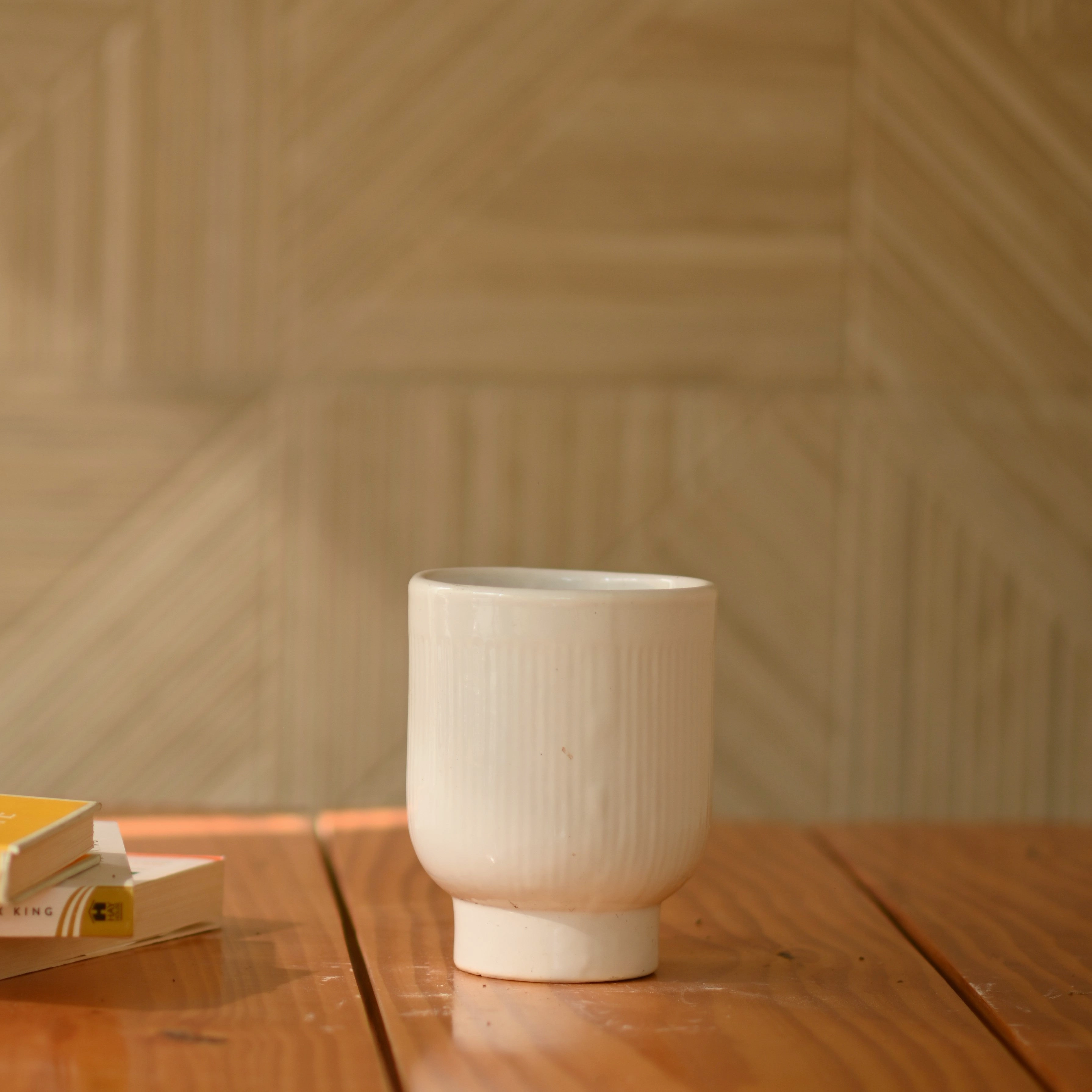 Ceramic Icecream Sundae Pot For Plants