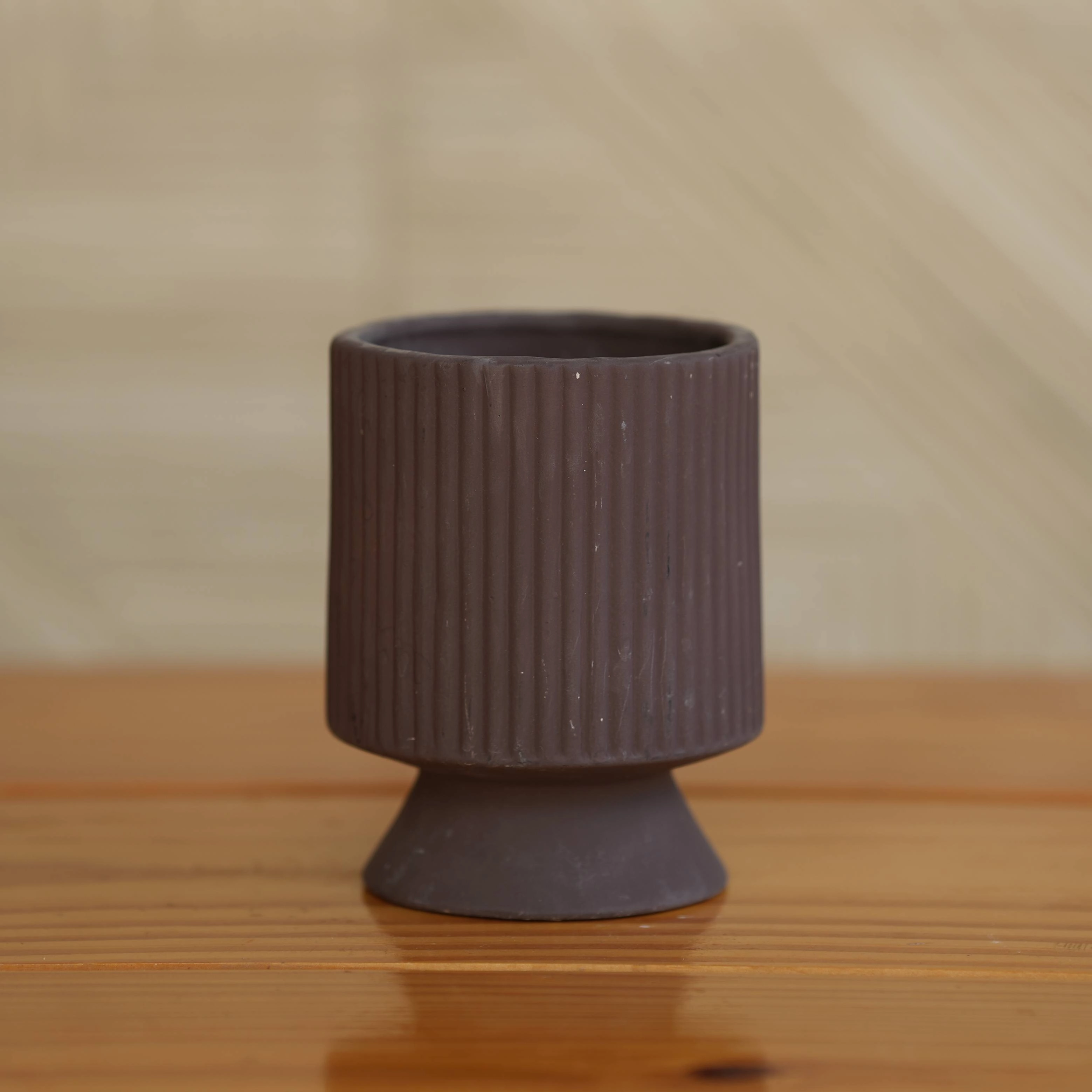 Ceramic Long Okhli Planter For Plants