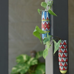 Ceramic Magentic Pot For Plants desktop planter  