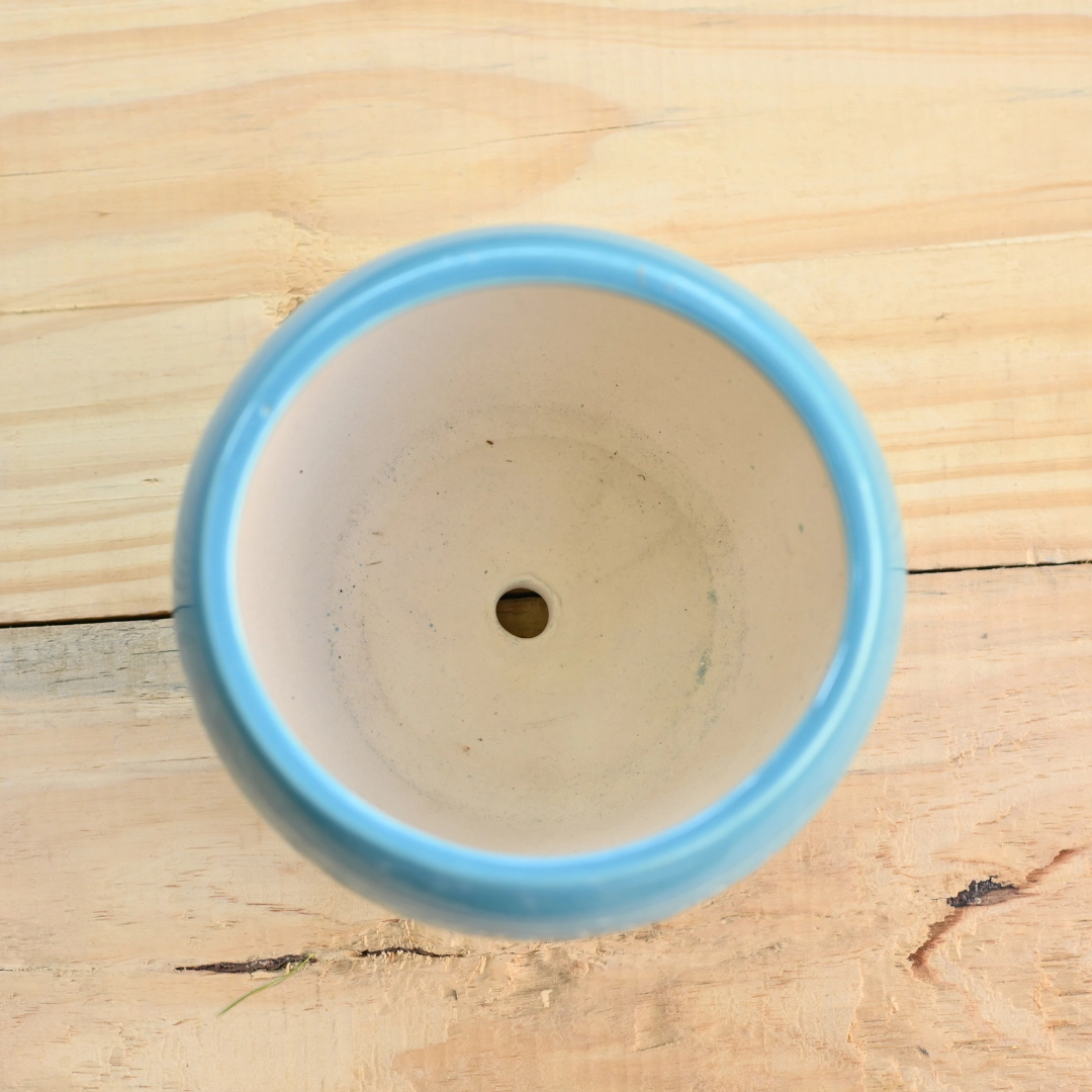 Ceramic Ribbed Matka Pot/Planter