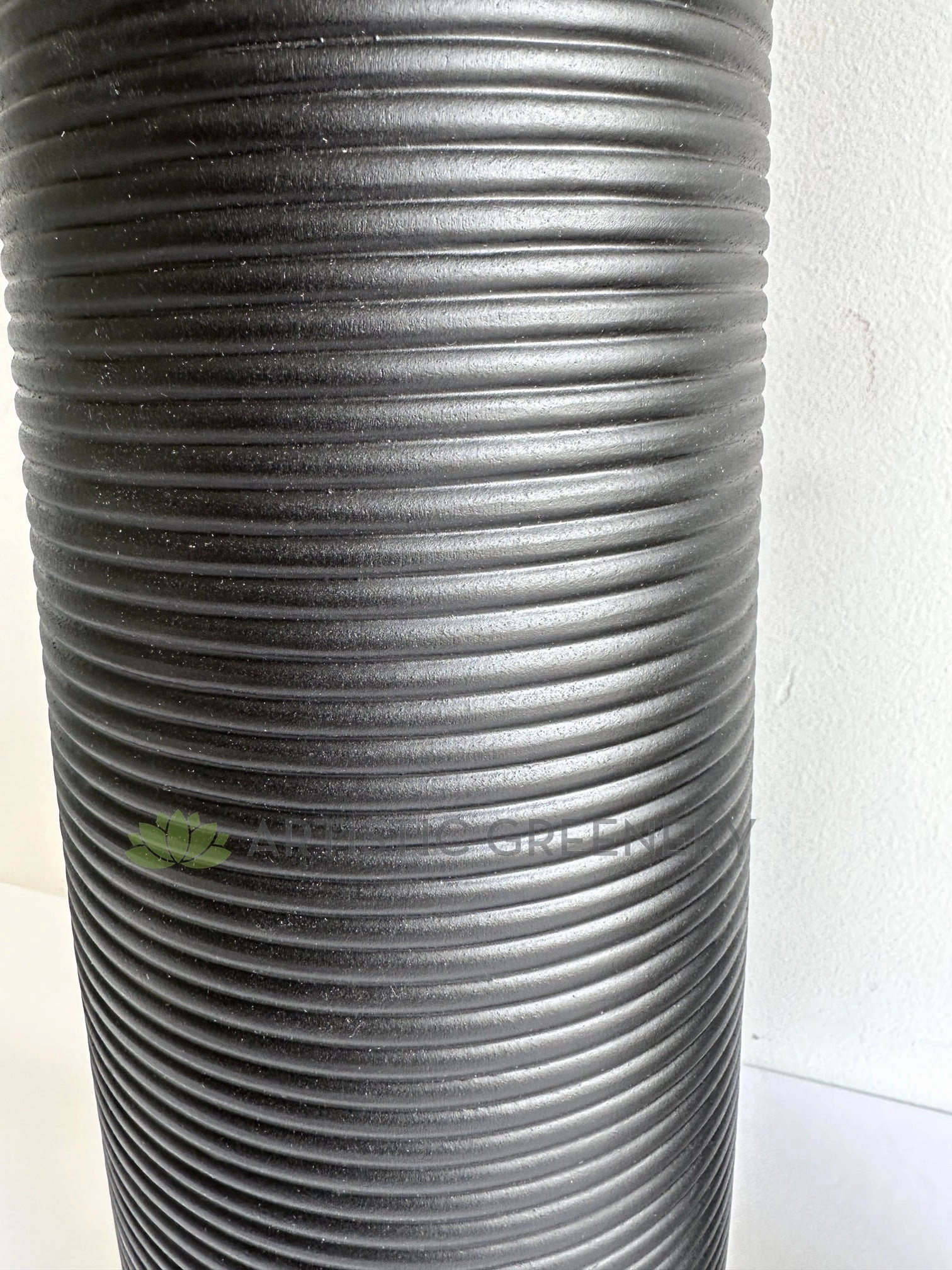 Ceramic Tall Vase - Black / White - Product code: CERVAS6112