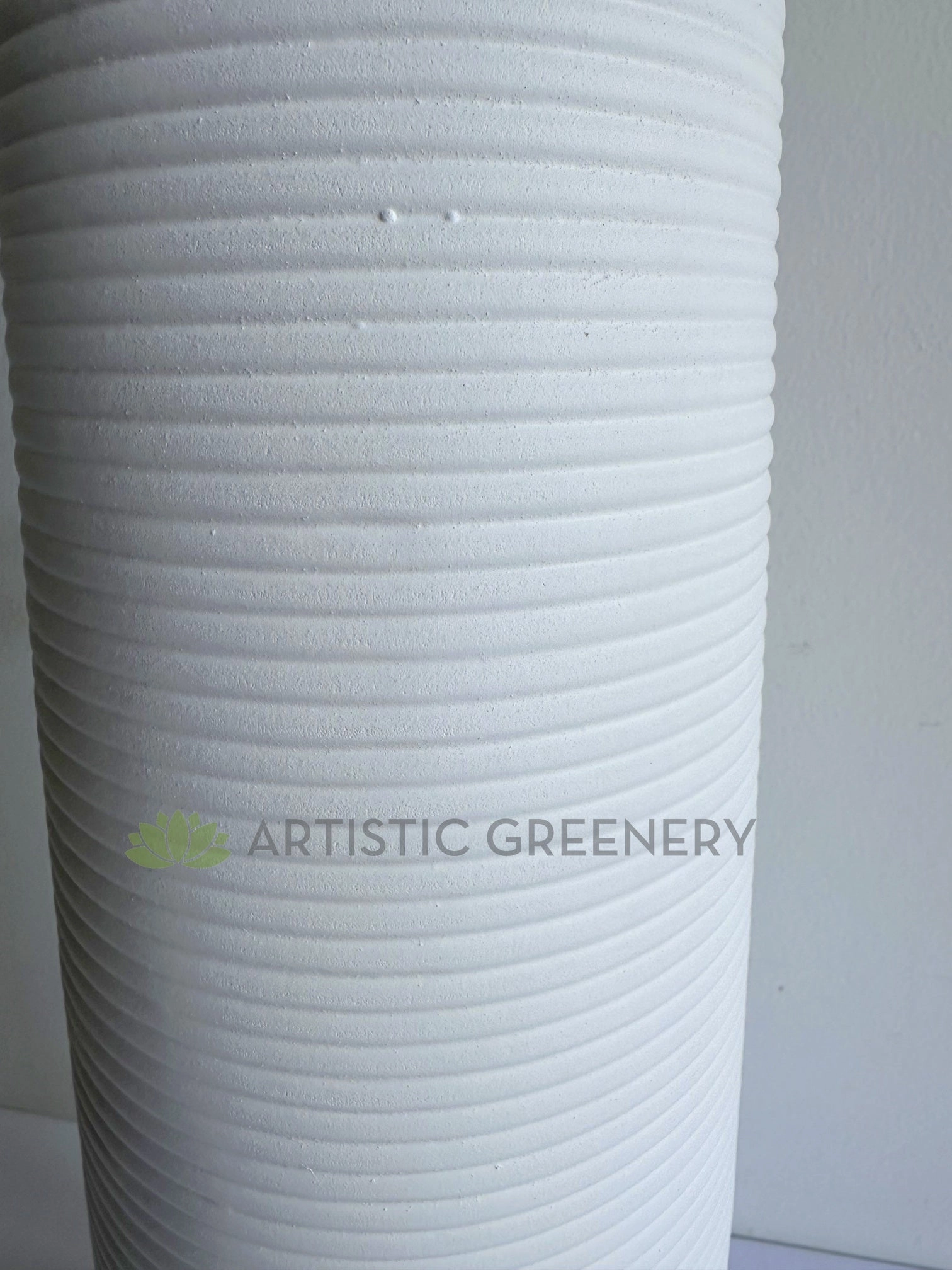 Ceramic Tall Vase - Black / White - Product code: CERVAS6112