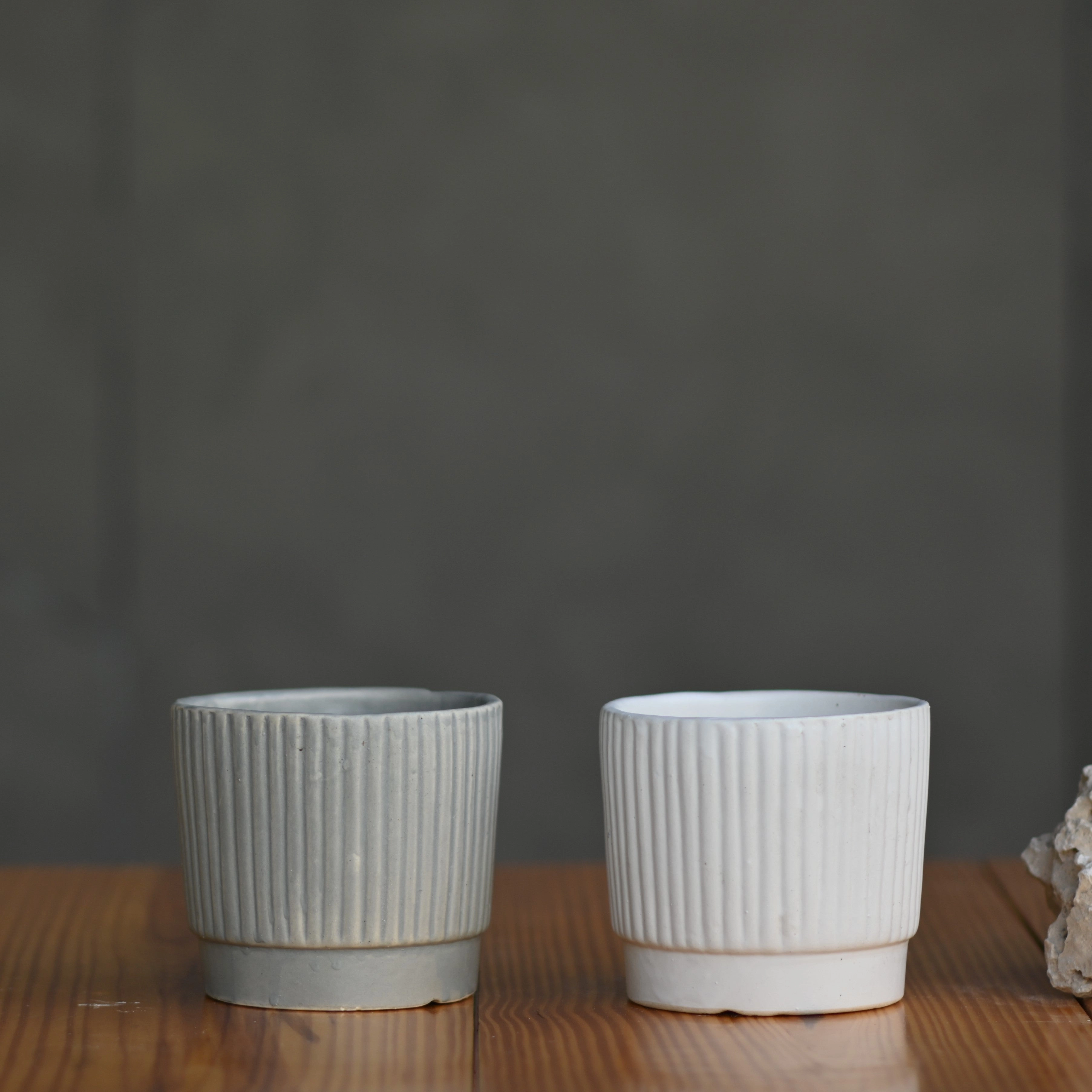 Ceramic Tumbler Pot/Planter