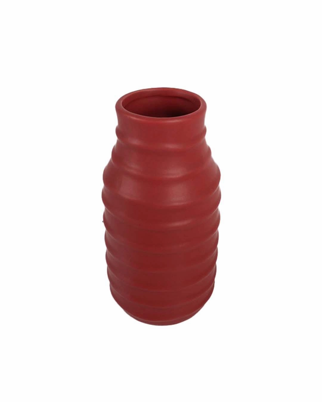 Ceramic, Vase, Engraved, Glossy : Finish, Multicolor