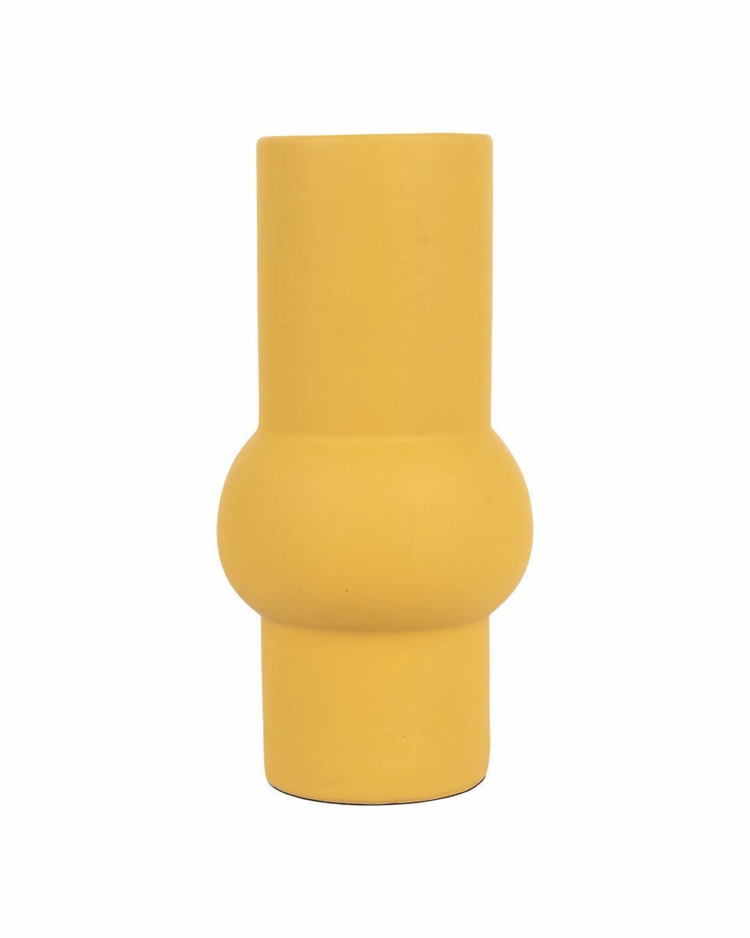 Ceramic, Vase, Solid, Matt : Finish, Multicolor