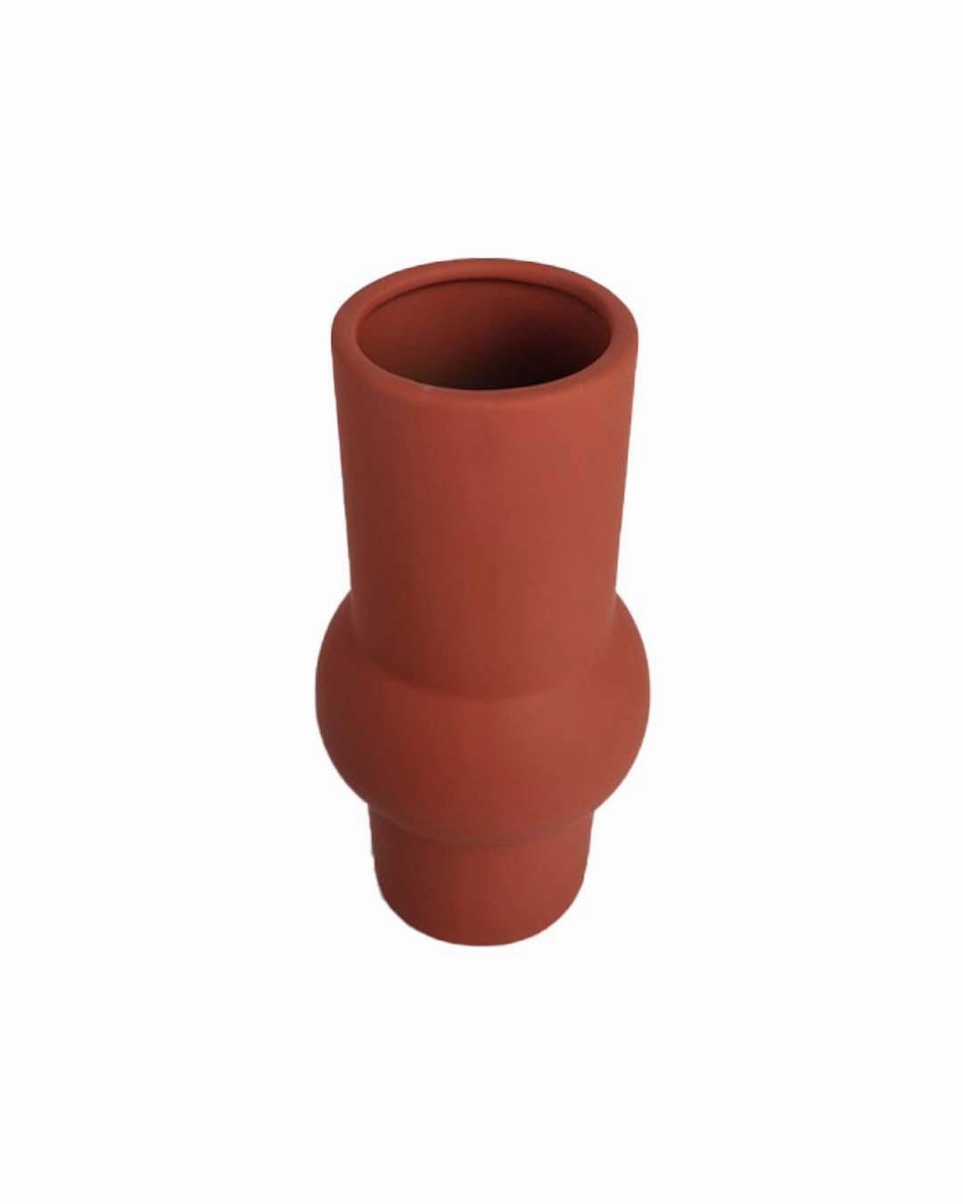 Ceramic, Vase, Solid, Matt : Finish, Multicolor