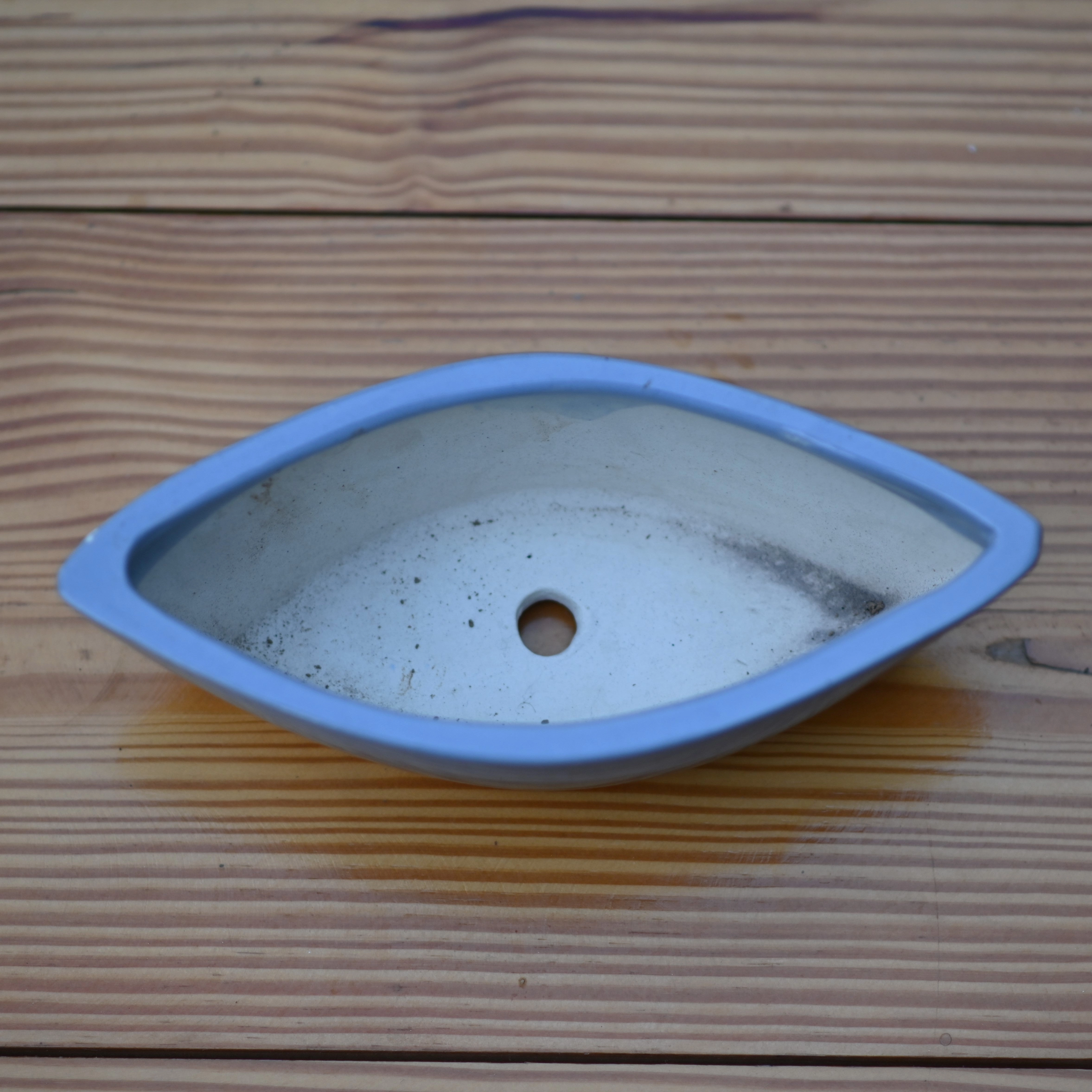 Ceramic Yatch Bonsai Pot For Plants