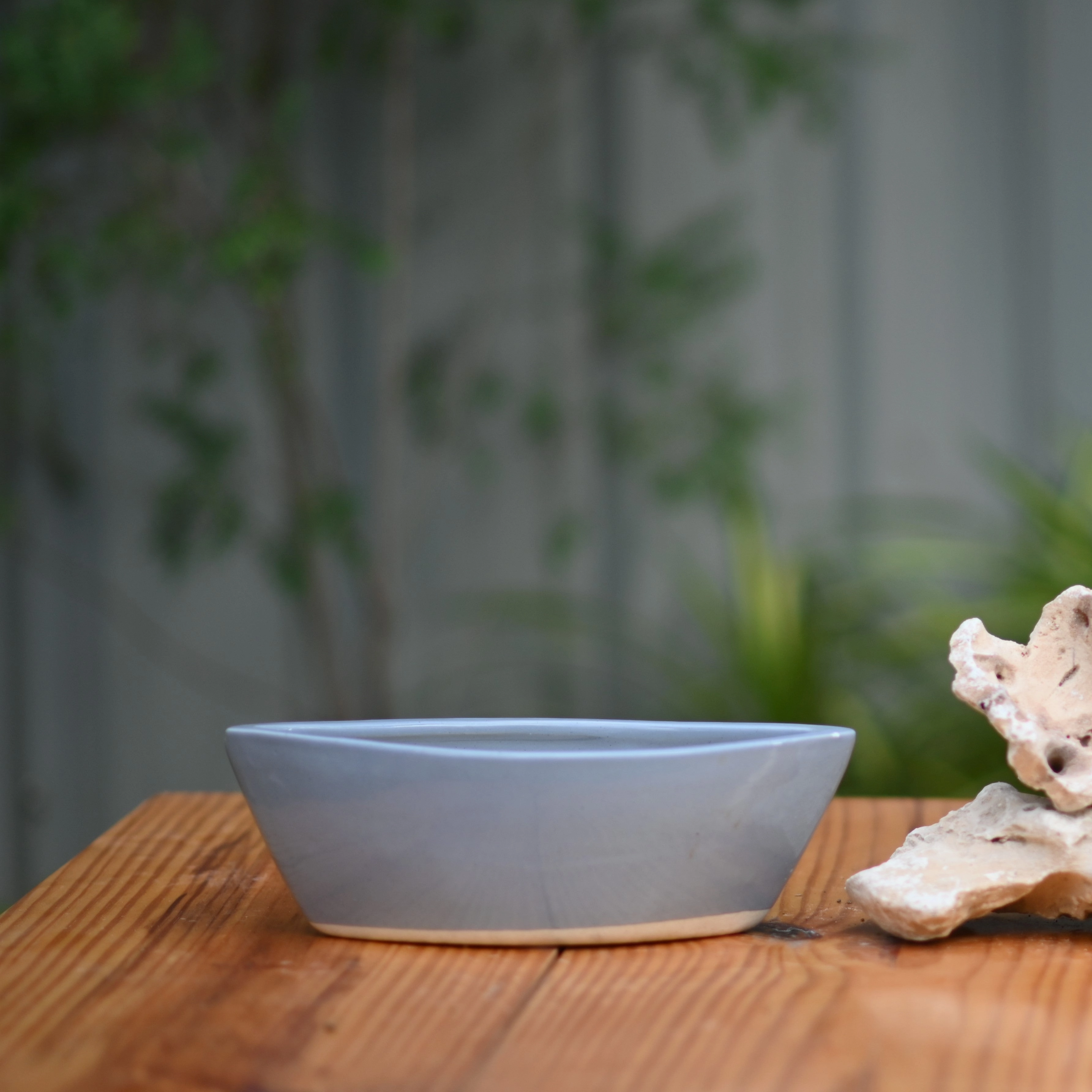 Ceramic Yatch Bonsai Pot For Plants