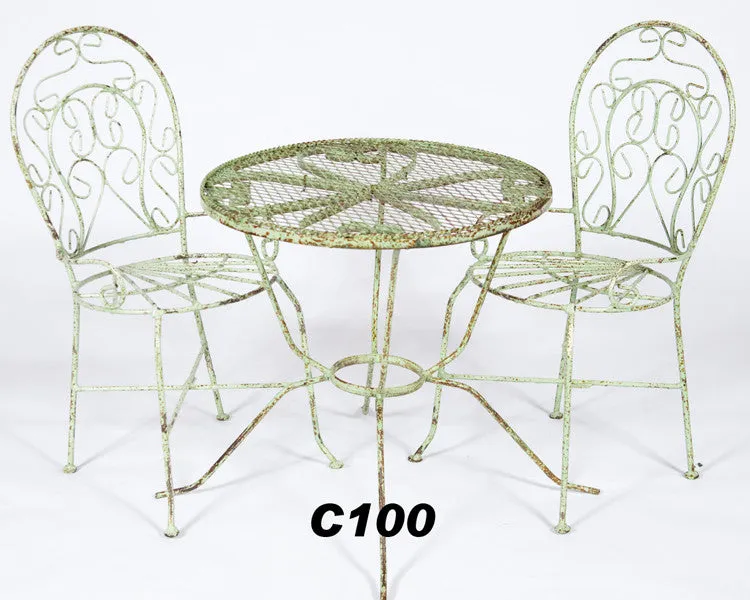 Child's Table & 2 Chairs decorative plants  