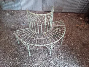 CHILD'S TREE BENCH decorative plants  