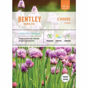 Chives Seed Packet floating plant shelf  