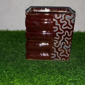 Chocorbox Ceramic Pot shade perennial  
