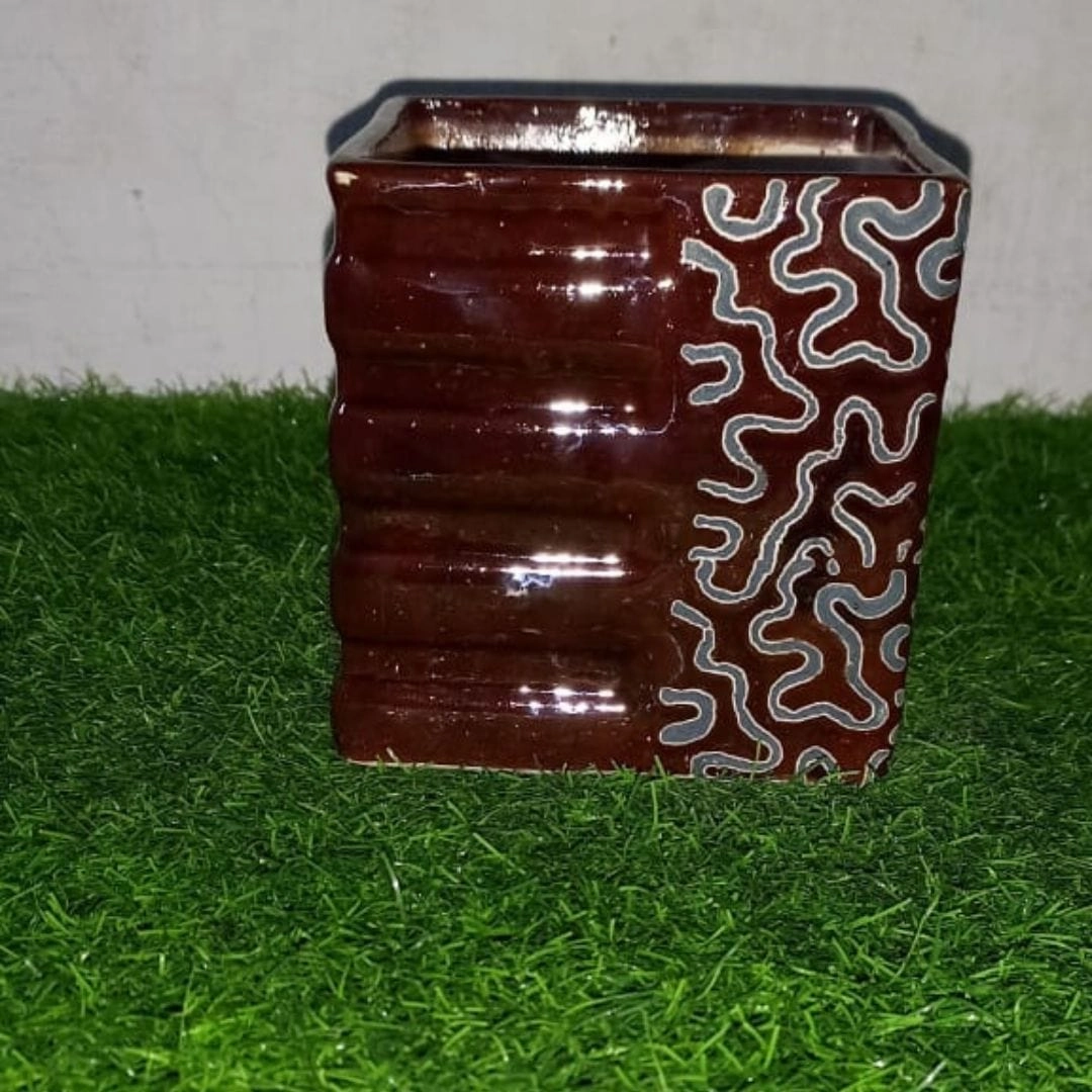 Chocorbox Ceramic Pot desktop planter  