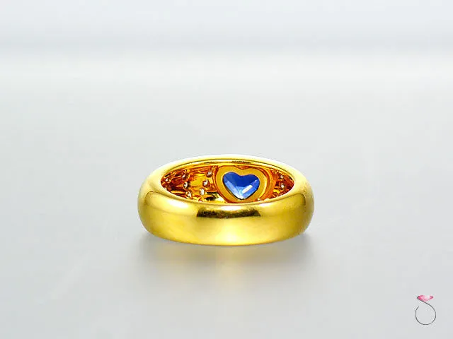 Chopard Love Diamond Sapphire Ring in 18K