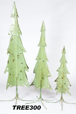Christmas Trees Set of 3 decorative plants  