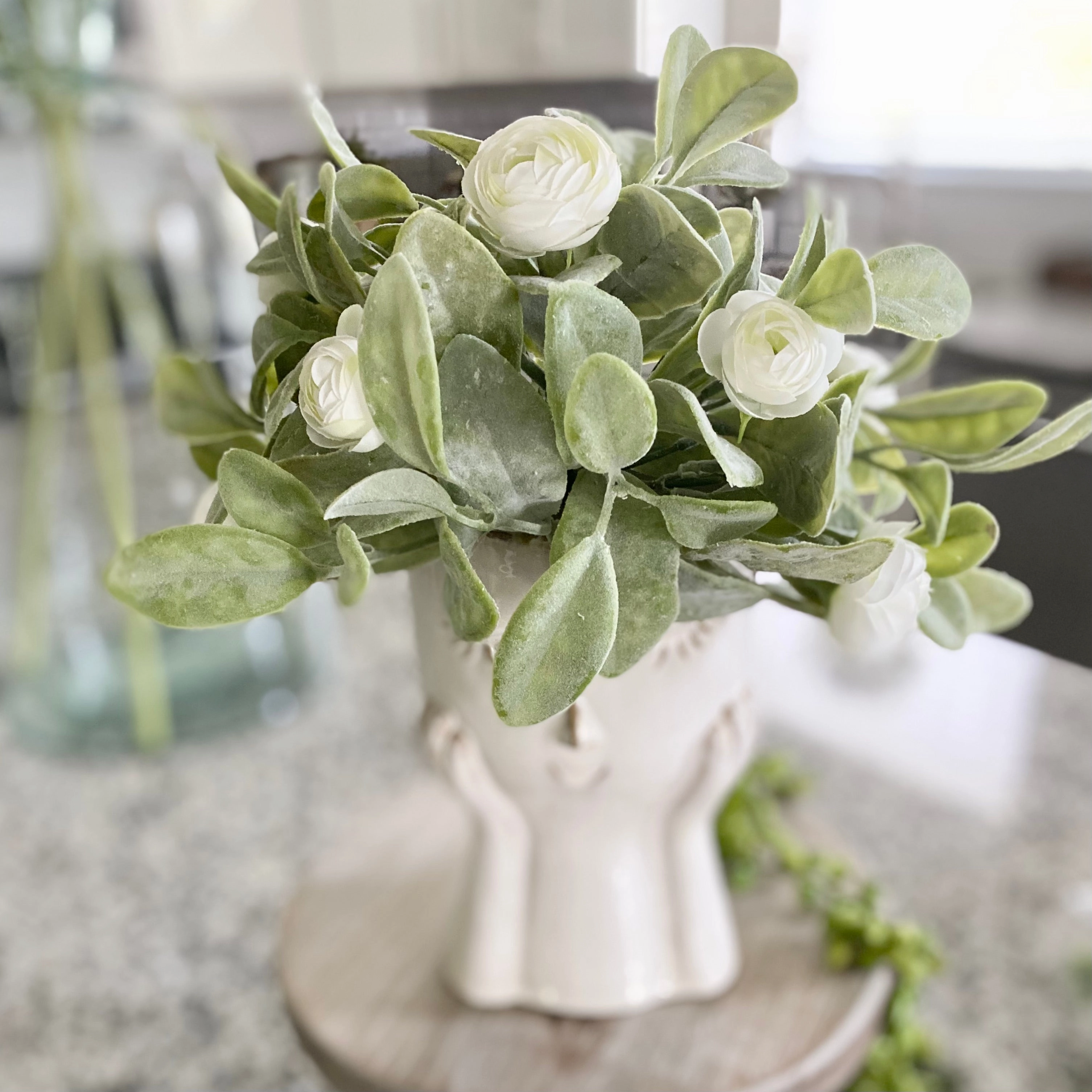 Cotillion Camellia Half Sphere
