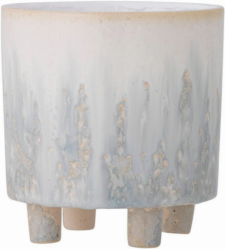 Creative Collection Imoa Flowerpot, Nature, Stoneware dried green plant  