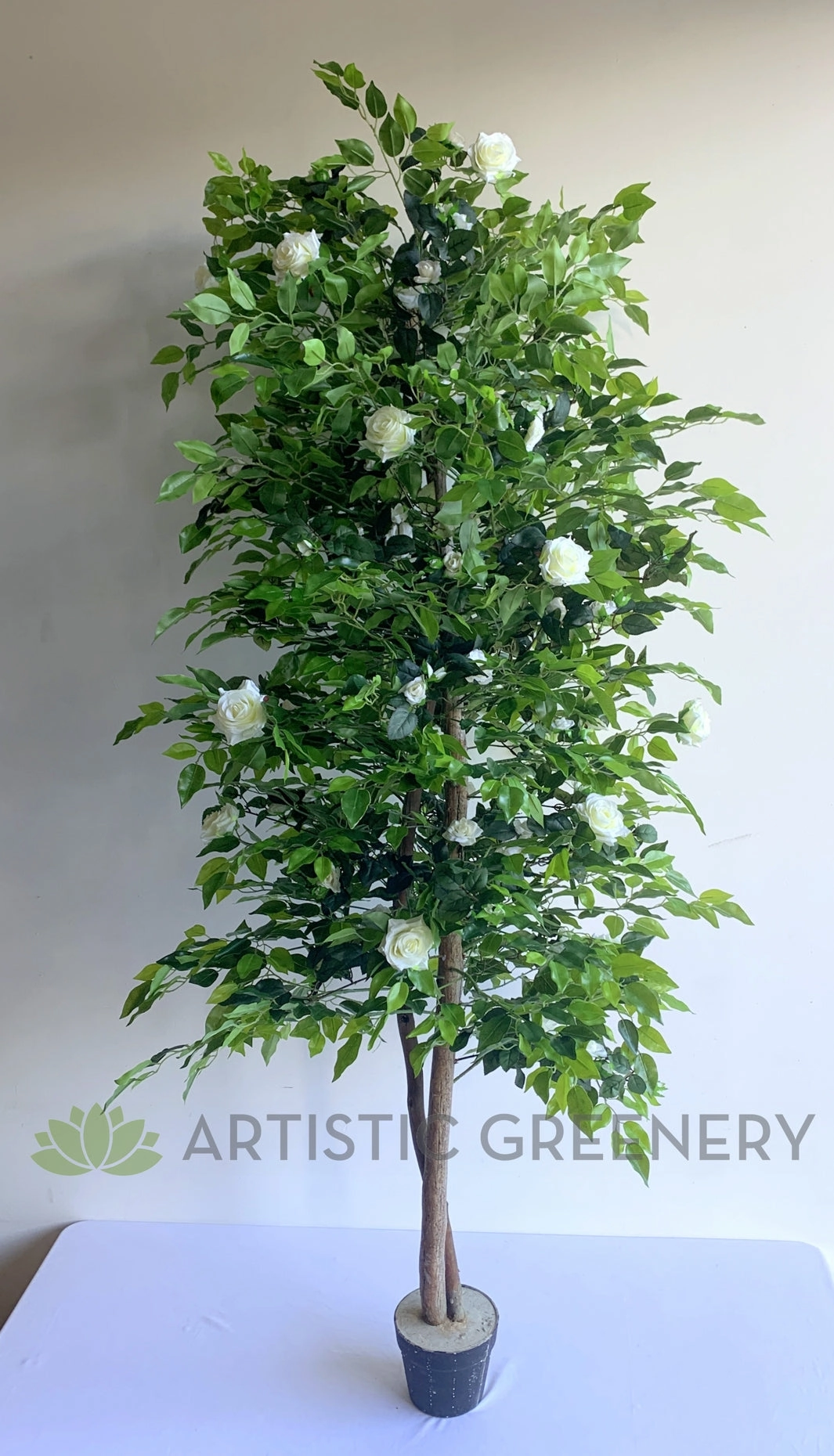 CT003 Rose Tree 160cm White