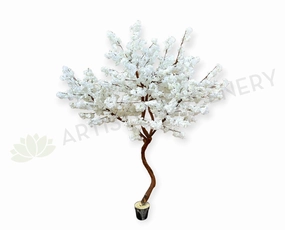 CT007-220 White Blossom Tree 220cm outdoor greenery  