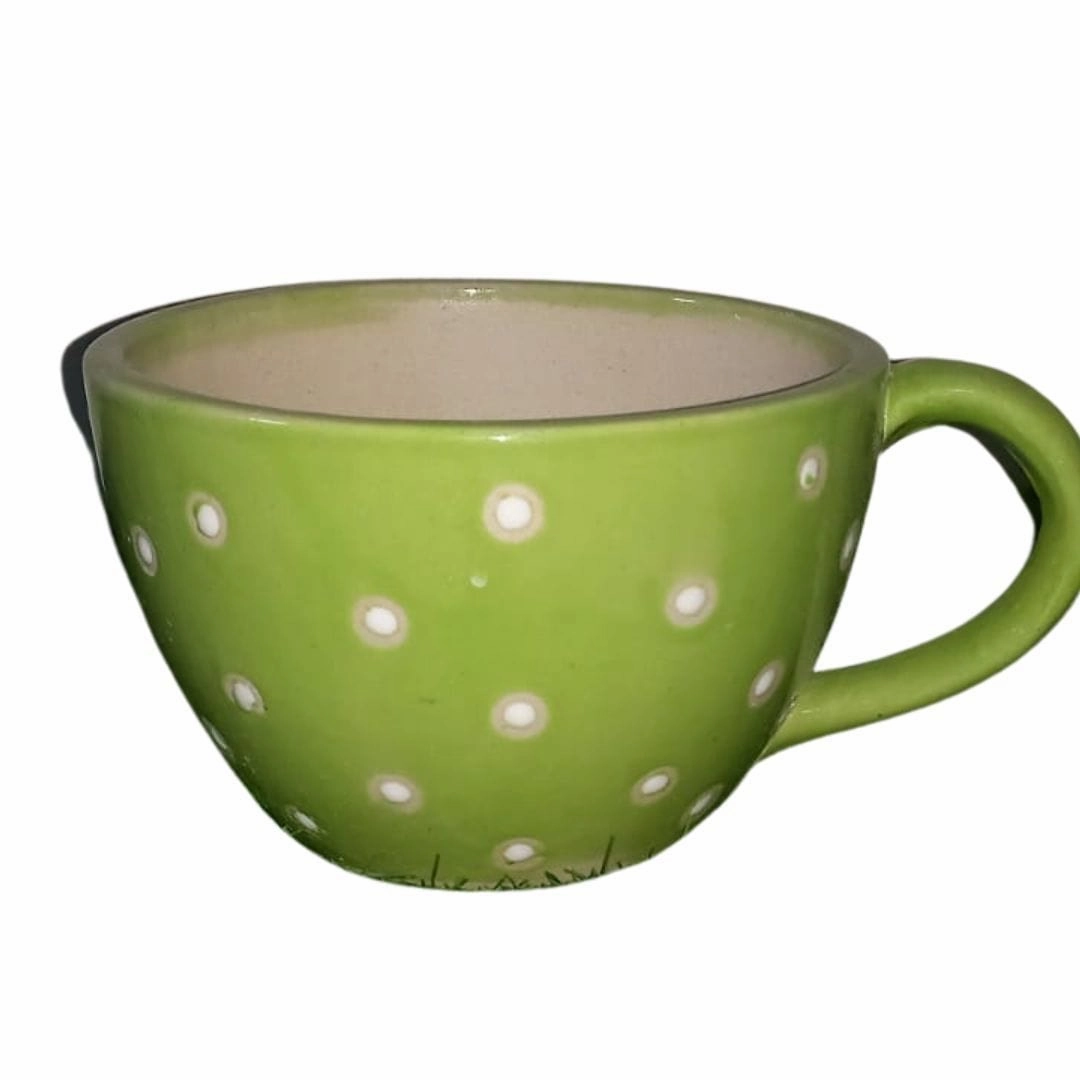 Cup Shape Ceramic Pot