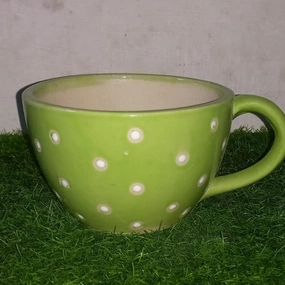 Cup Shape Ceramic Pot classic flowerpot  