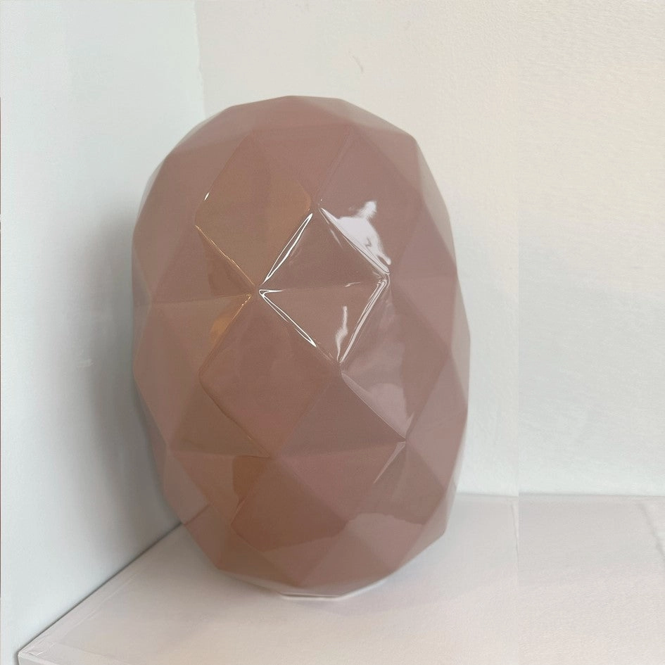 Cut  Vase Chic Pink Total Glossy