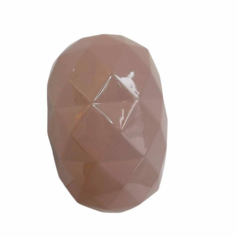 Cut  Vase Chic Pink Total Glossy