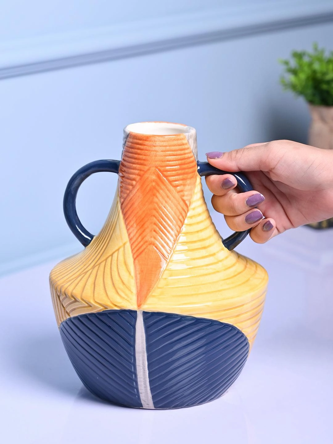 Cylindrical Classic - Multi-Color Vase