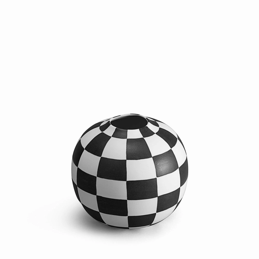 Damier - Vase Small mini ornamental plant  