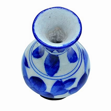 Decorative Flower Vase (Blue)