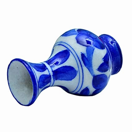Decorative Flower Vase (Blue)