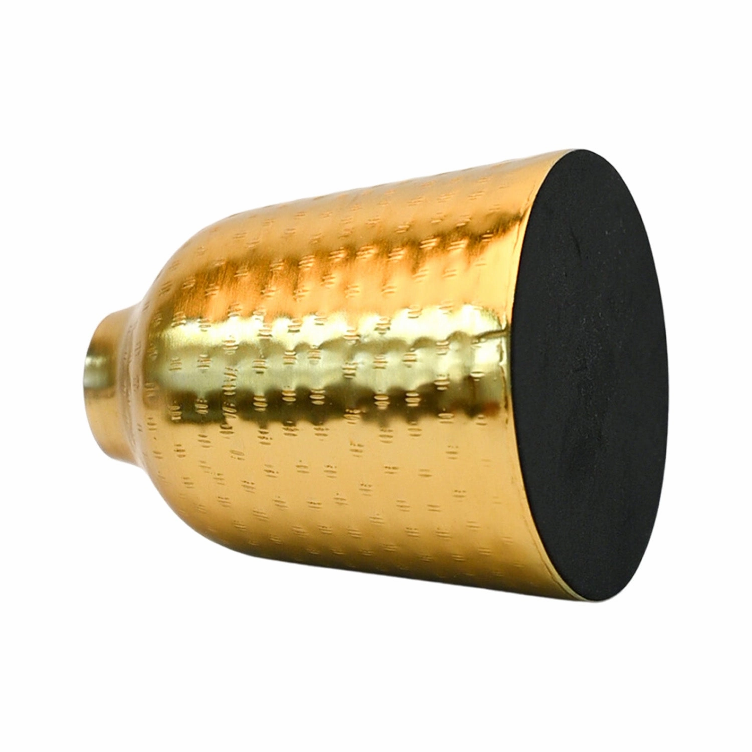 Decorative Rice Hammer Vase - Golden, Mason Shape