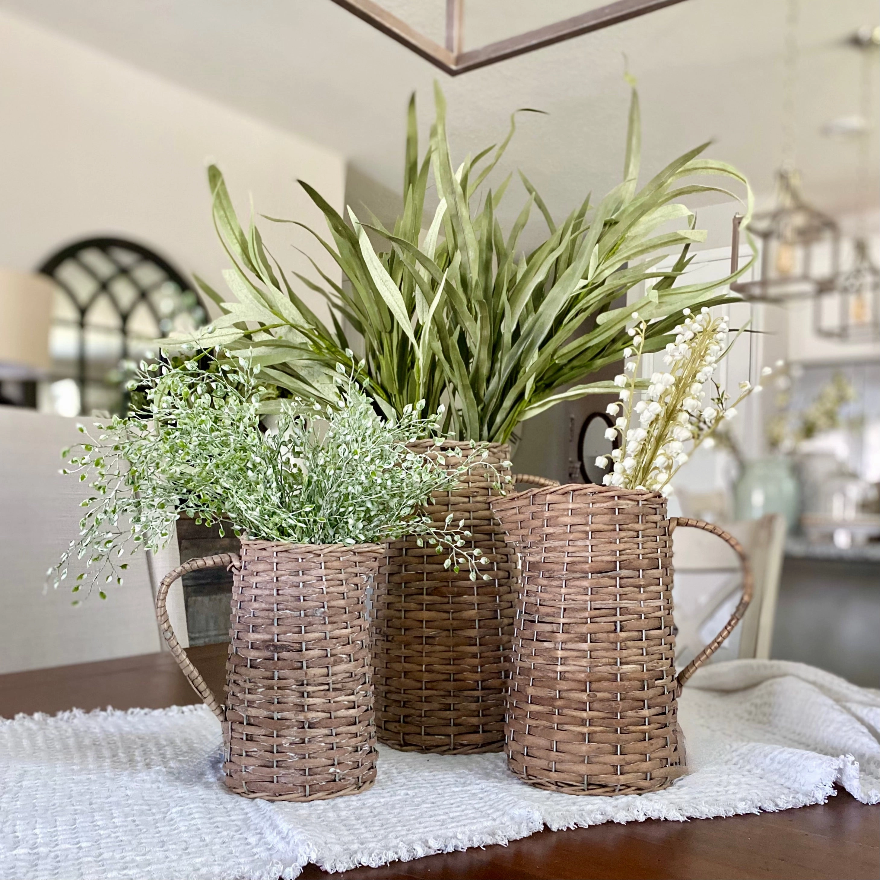 Decorative Woven Pitchers