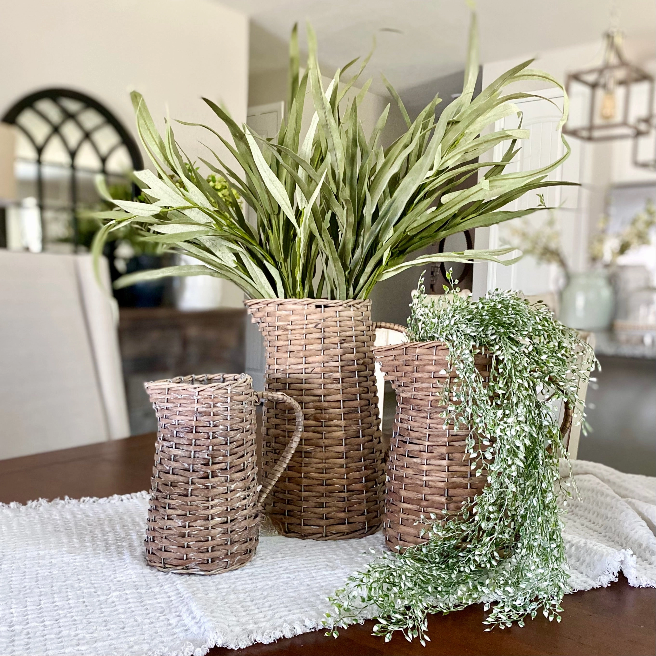 Decorative Woven Pitchers