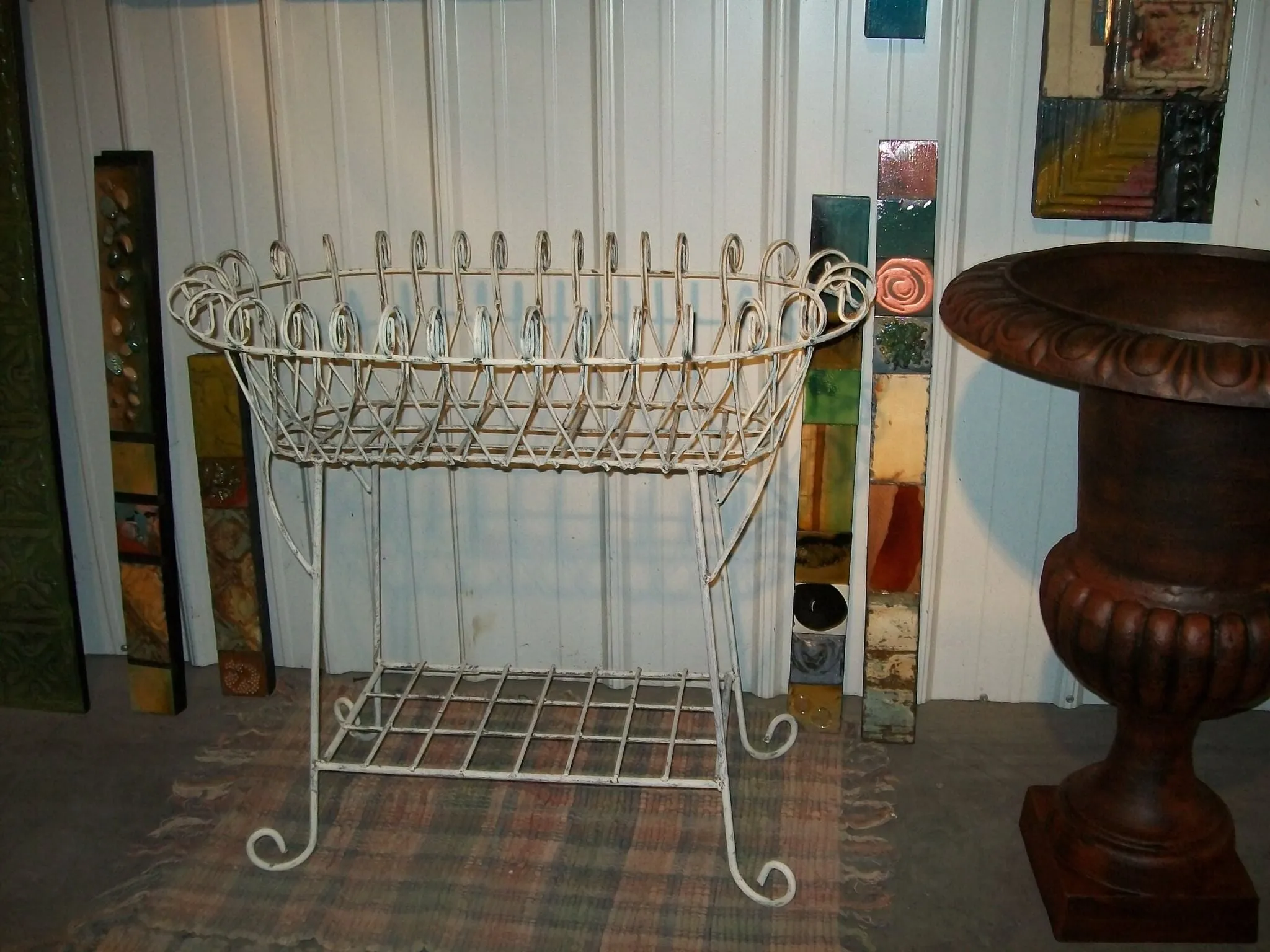 Deep Basket Fern Stand