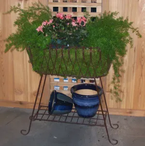 Deep Basket Fern Stand decorative plants  
