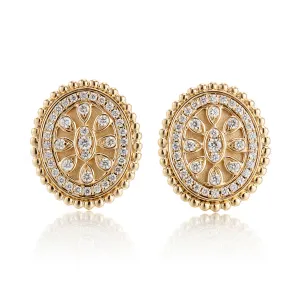 Diamond Byzantine Earrings
