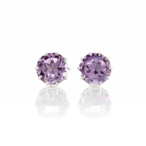 Dottie Earrings in Amethyst