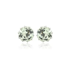 Dottie Earrings in Green Quartz
