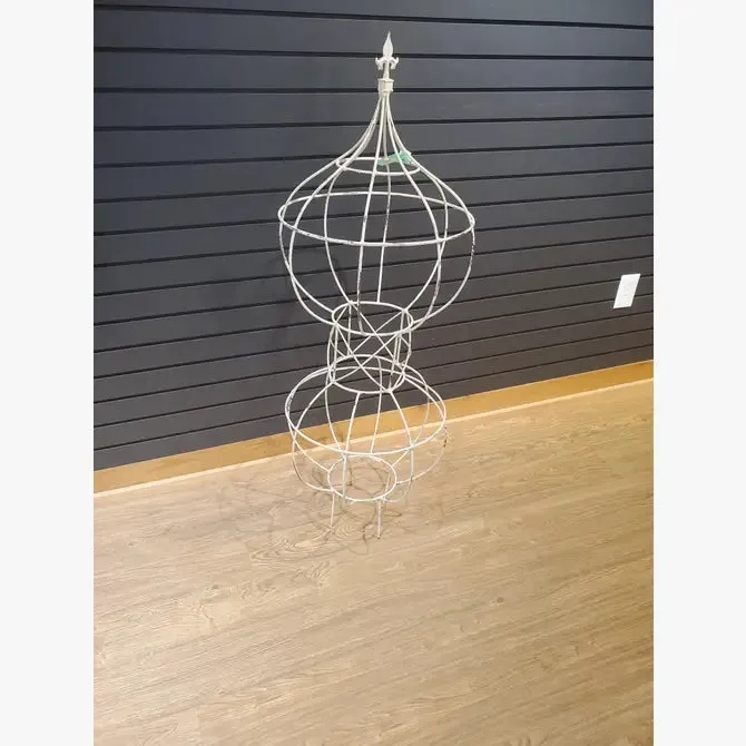 Double Topiary with Finial on Top