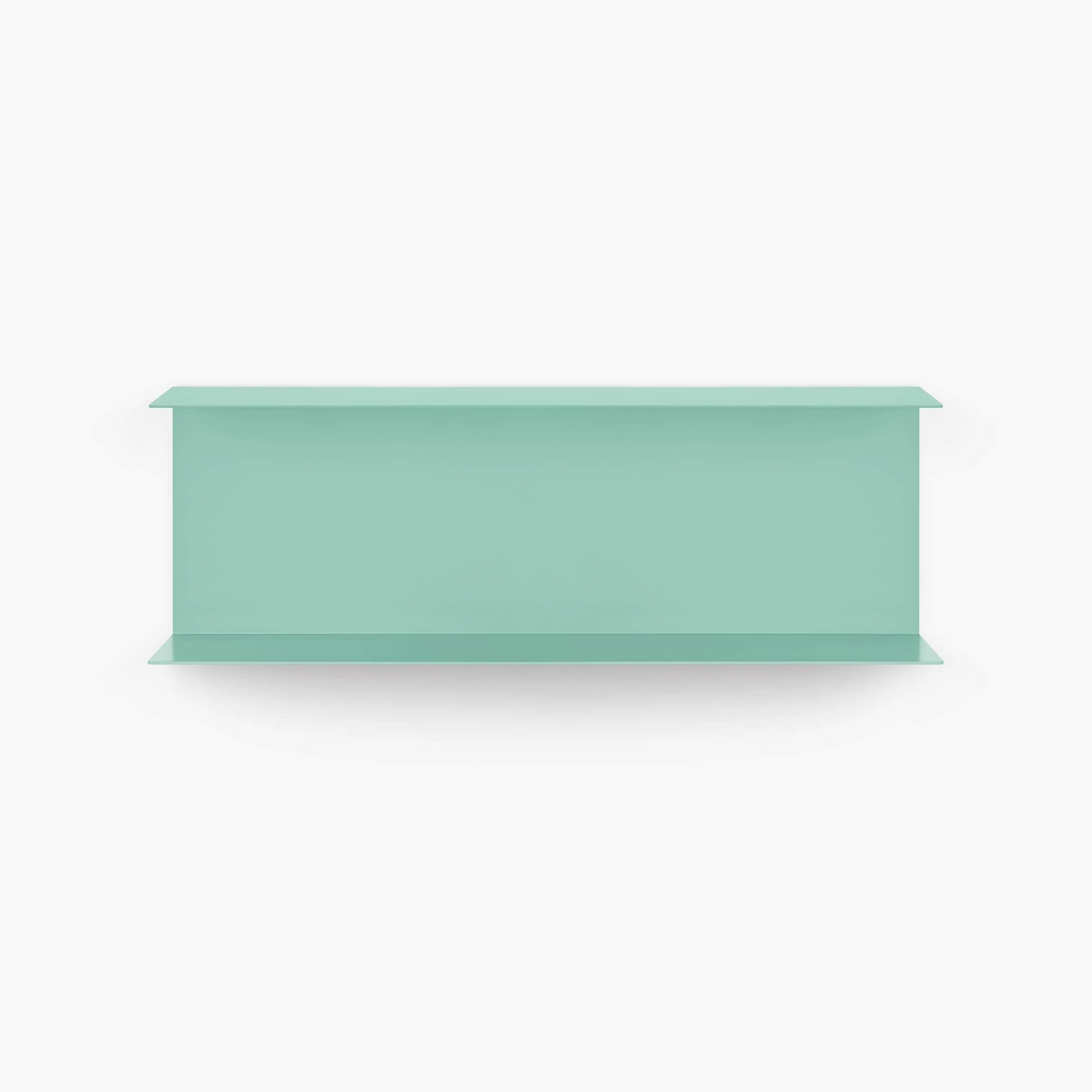 Double Bender Metal Wall Shelf