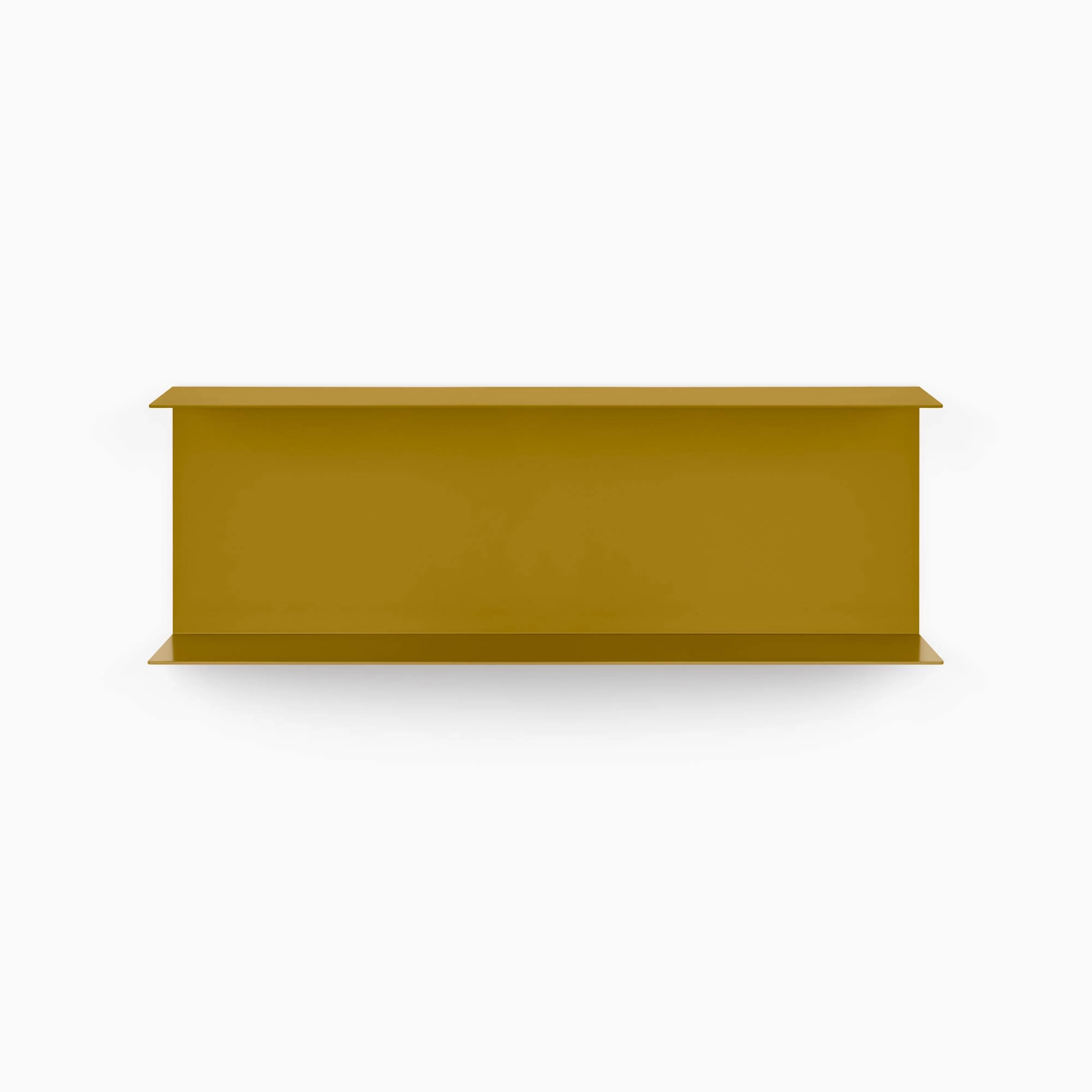 Double Bender Metal Wall Shelf