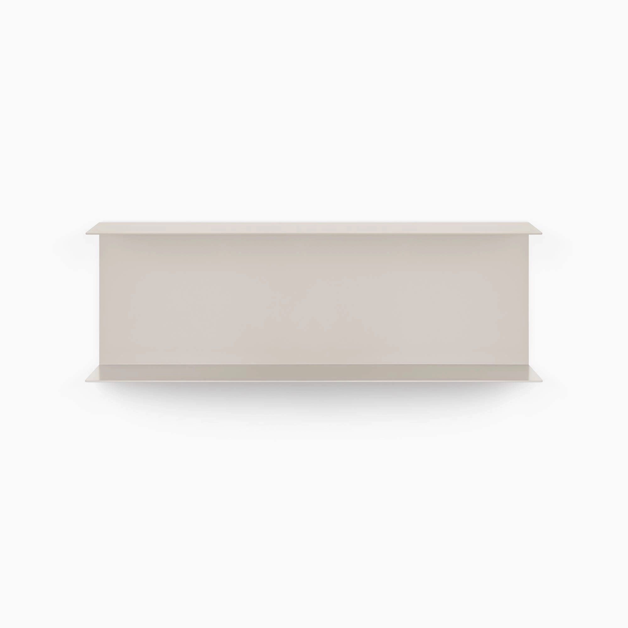 Double Bender Metal Wall Shelf