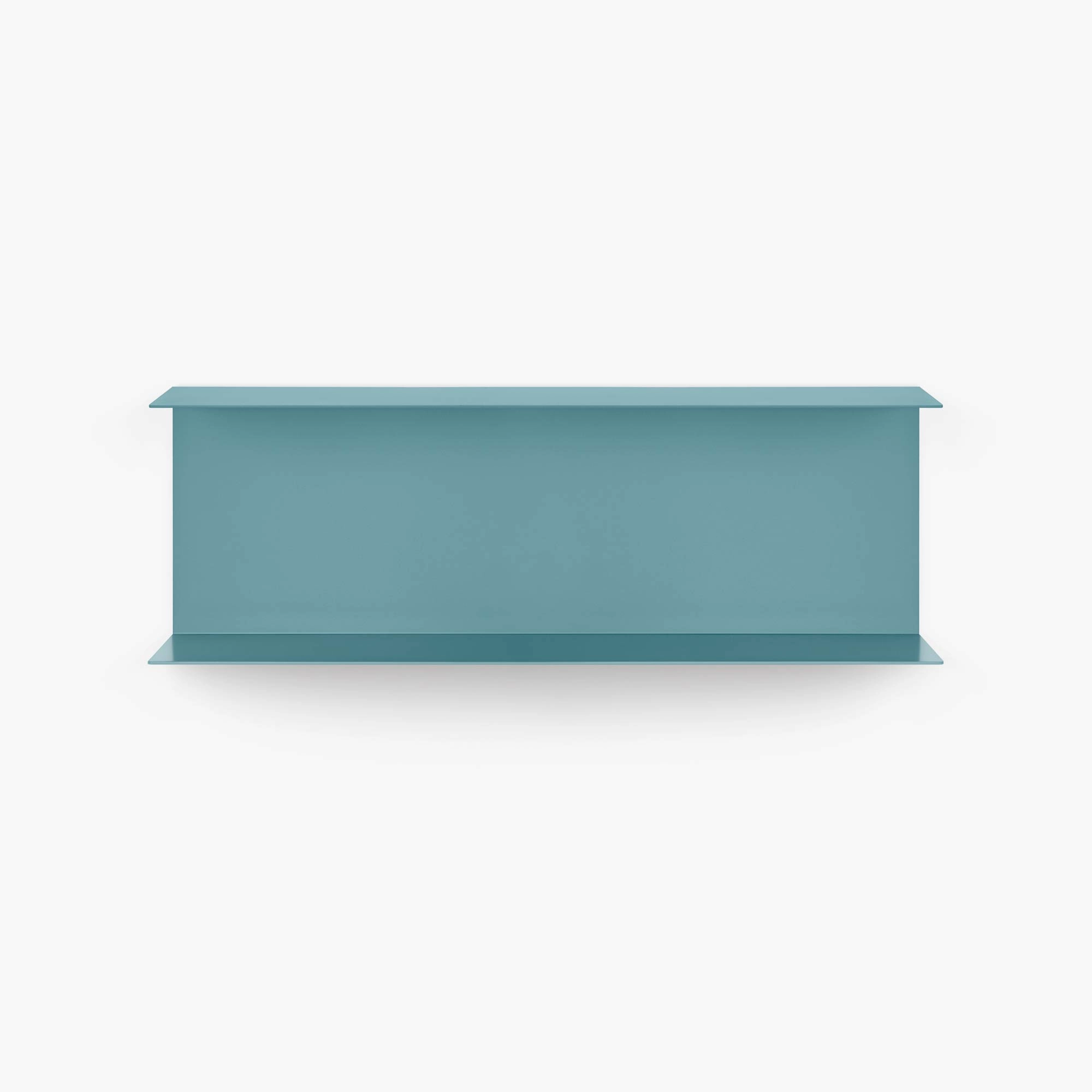 Double Bender Metal Wall Shelf