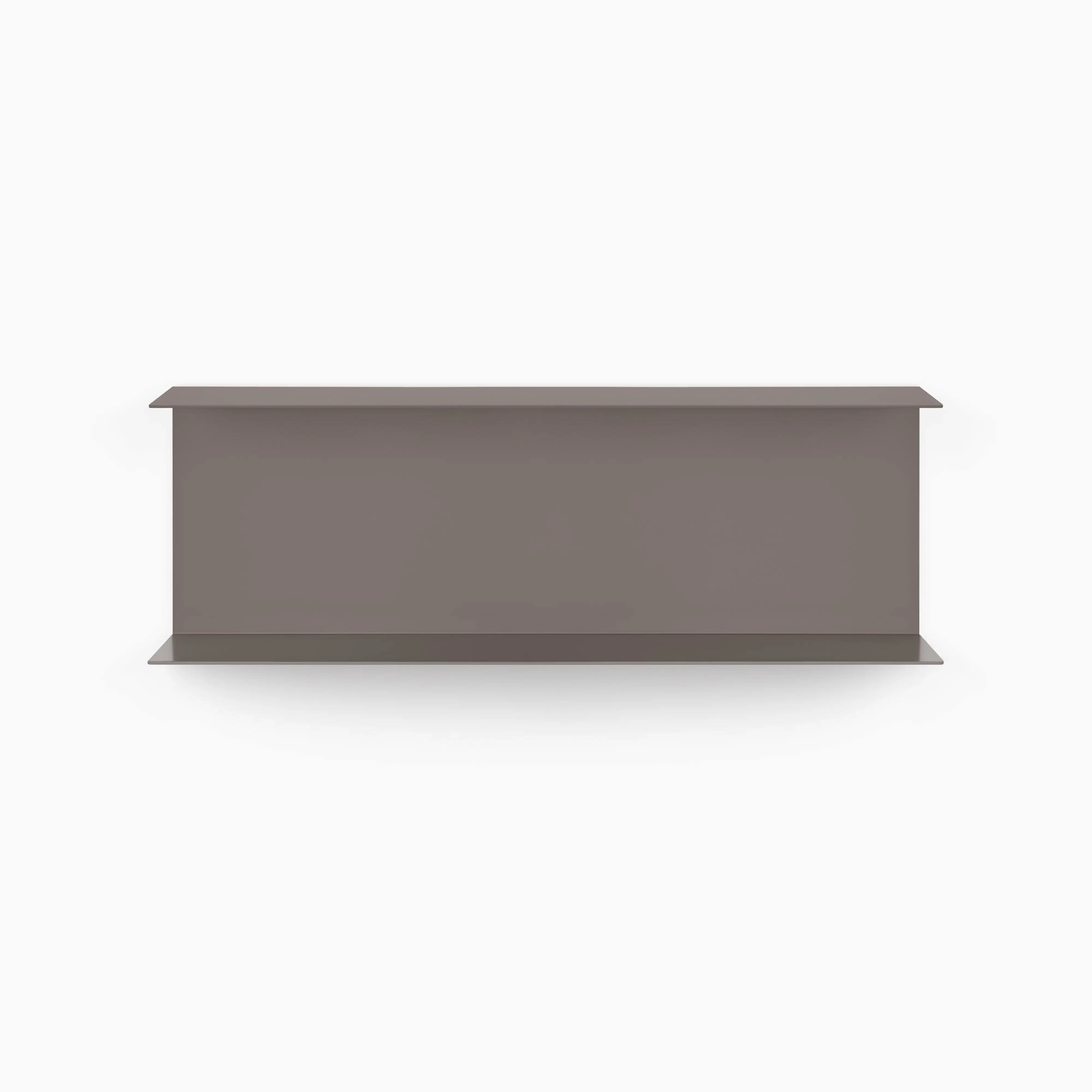 Double Bender Metal Wall Shelf