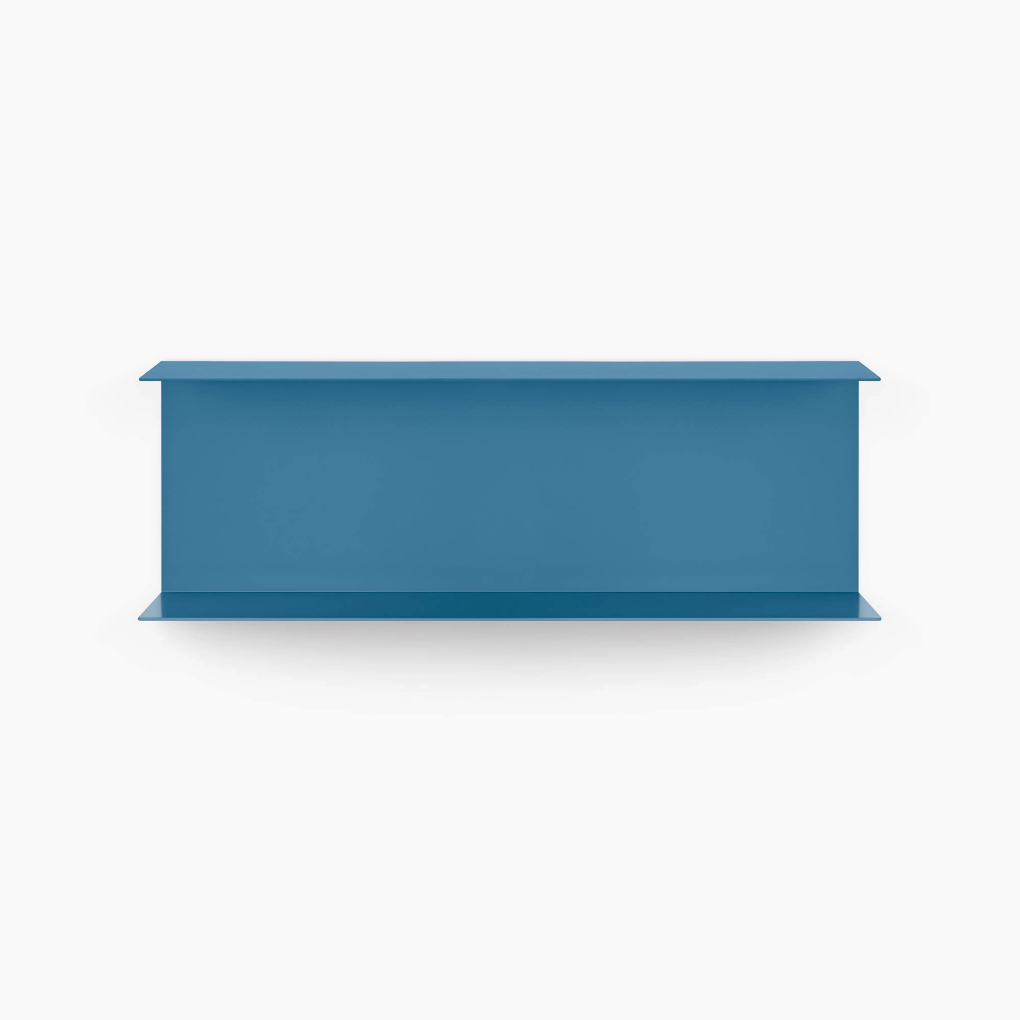 Double Bender Metal Wall Shelf