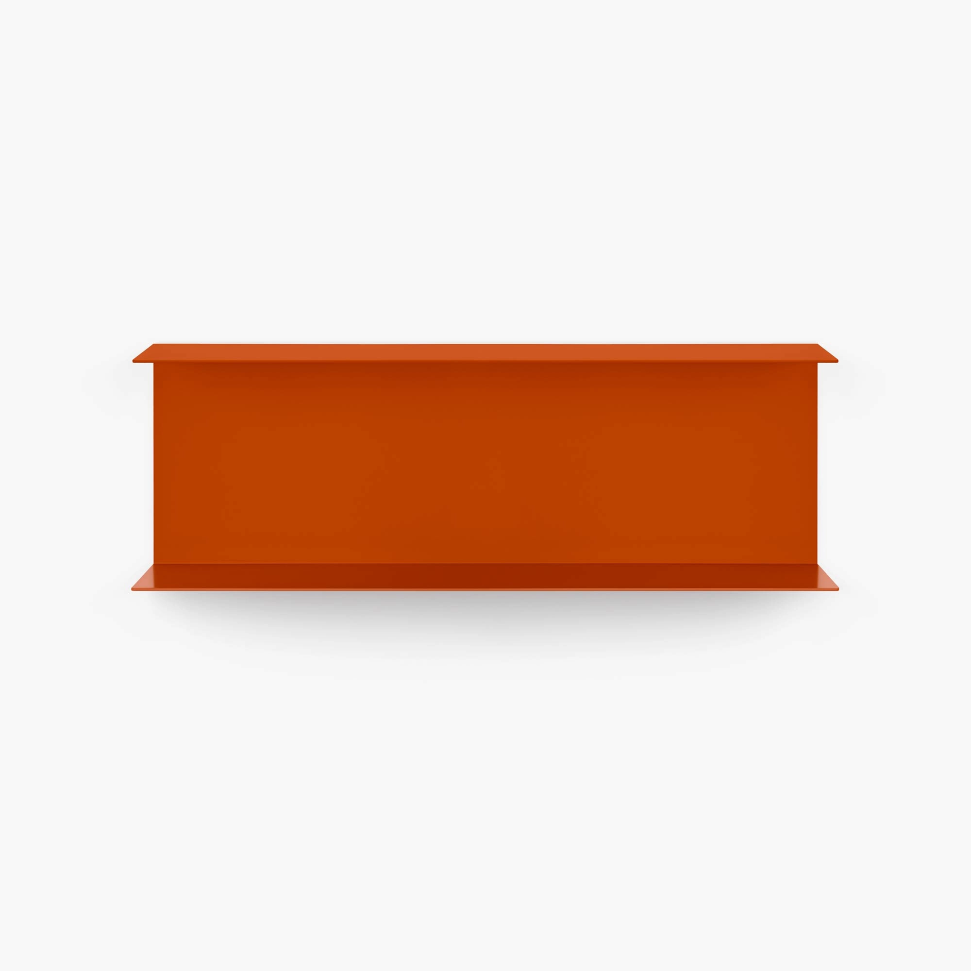 Double Bender Metal Wall Shelf